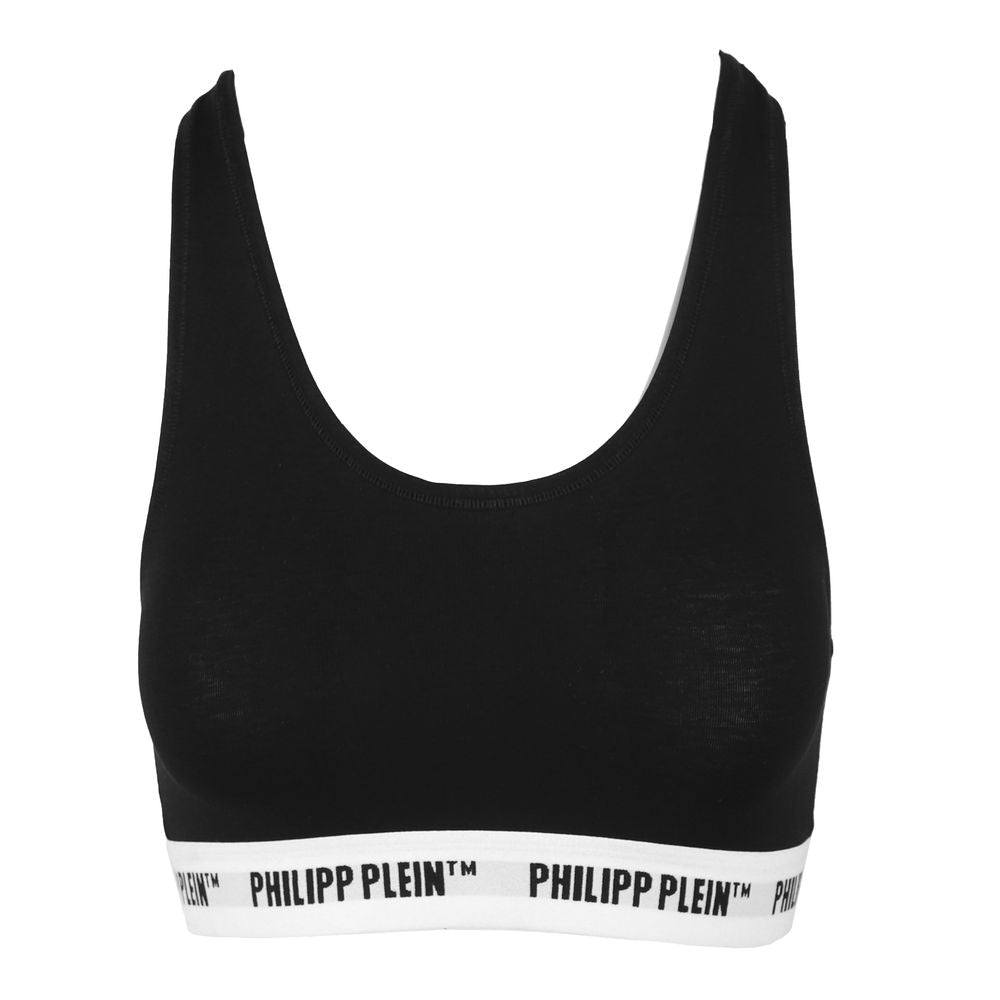 Philipp Plein Chic Black Logo Thong Duo Pack