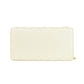 Cavalli Class Elegant White Calfskin Leather Wallet