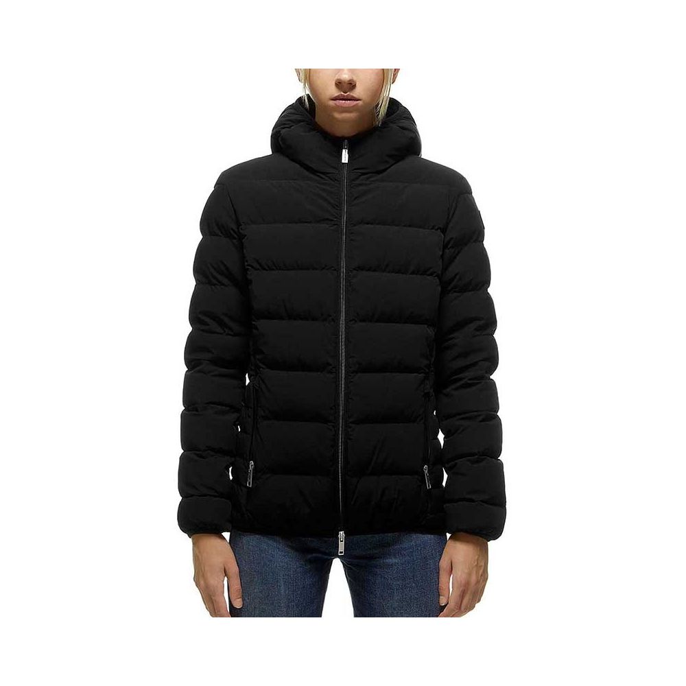 Centogrammi Elegant Ultra-Light Hooded Down Jacket