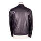 Emilio Romanelli Sleek Black Genuine Leather Jacket