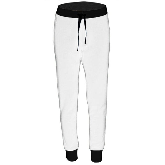 Dolce & Gabbana Elegant White Cotton Trousers with Crown Motif