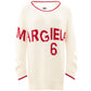 MM6 Maison Margiela Elegant White Cotton Sweater for Women