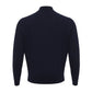 Colombo Elegant Cashmere Blue Sweater for Men