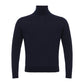 Colombo Elegant Cashmere Men's Blue Sweater