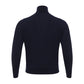 Colombo Elegant Cashmere Men's Blue Sweater