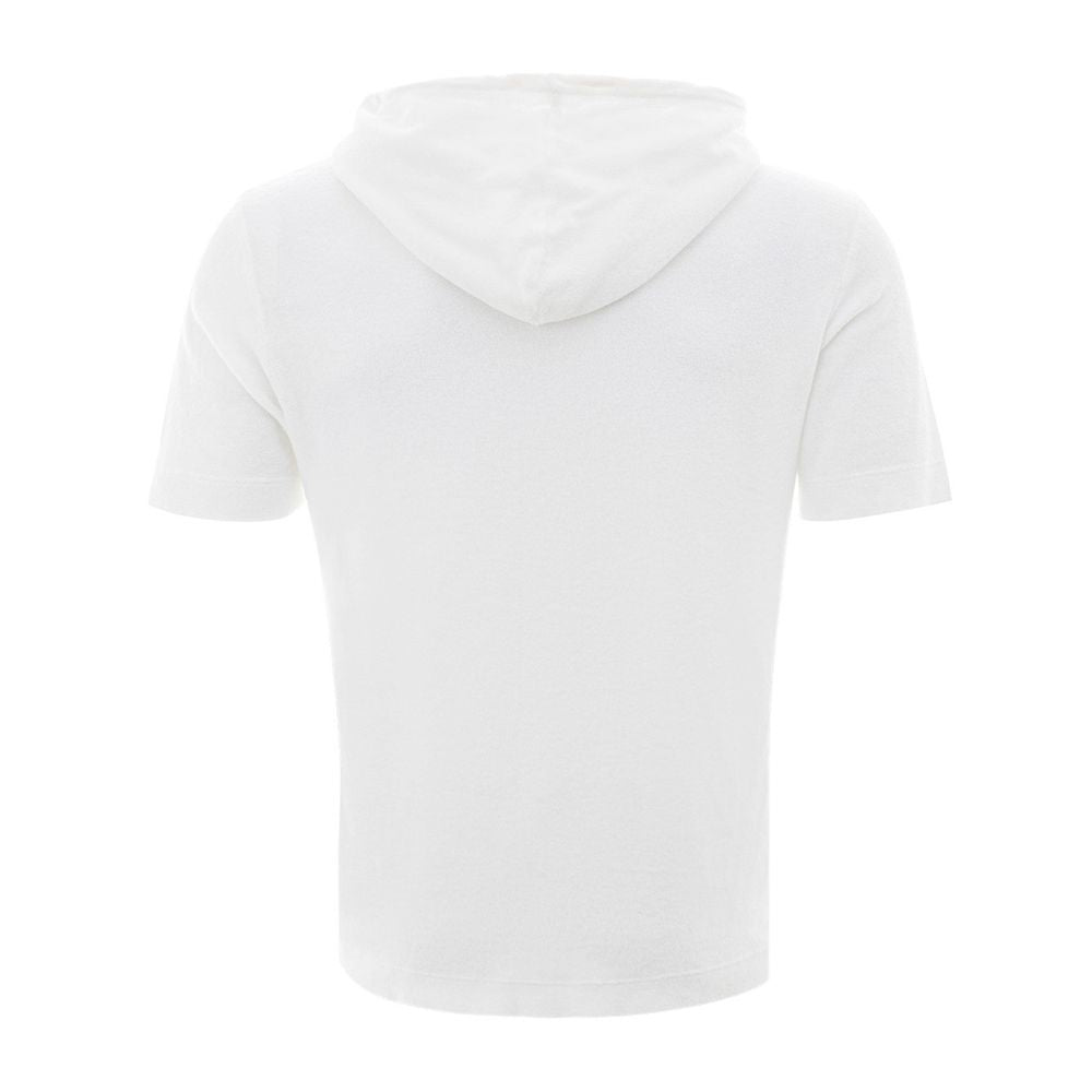 Gran Sasso Elegant Cotton White T-Shirt