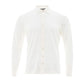 Gran Sasso Elegant White Silk-Cotton Blend Shirt