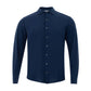 Gran Sasso Exquisite Italian Cotton Men's Blue Shirt