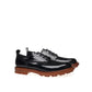 Alexander McQueen Elegant Black Leather Casual Shoes