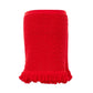 Bottega Veneta Elegant Red Cotton Skirt for Chic Elegance