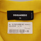 Dsquared² Yellow Logo Print Cotton Crewneck Pullover Sweater