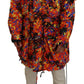 Dsquared² Multicolor Long Hooded Cargo Pocket Coat Jacket