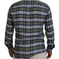 Dsquared² Multicolor Checkered Casual Men Long Sleeves Shirt