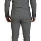 Dsquared² Gray Wool Single Breasted 2 Piece PARIS Suit