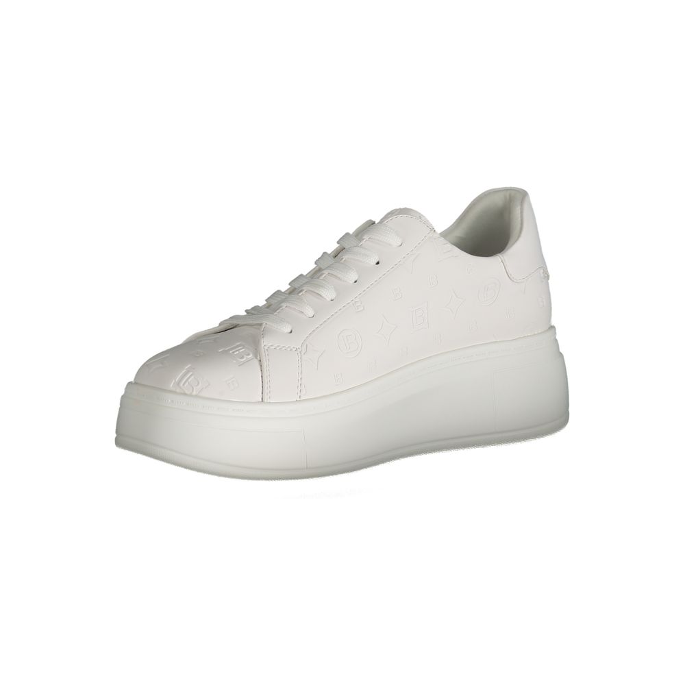 Laura Biagiotti White Polyester Sneaker