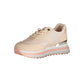 Laura Biagiotti Pink Polyester Sneaker