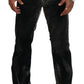 Dsquared² Gray Cotton Corduroy Straight Fit Men Denim Jeans