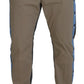 Dsquared² Cotton Brown Gray Two Tone Men Casual Pants