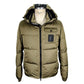 Refrigiwear Iridescent Green Quilted Down Jacket