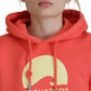 Dsquared² Pink Logo Print Cotton Hoodie Sweatshirt Sweater