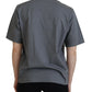 Dsquared² Gray Logo Cotton Crewneck Short Sleeve Tee T-shirt