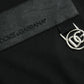 Dolce & Gabbana Black Logo Patch Cotton Crew Neck T-shirt