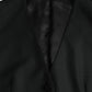 Dolce & Gabbana Black Wool Waistcoat Dress Formal Vest