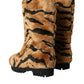 Dolce & Gabbana Brown Tiger Fur Leather Mid Calf Boots Shoes