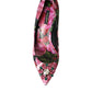 Dolce & Gabbana Multicolor Floral Brocade Crystal Heels Pumps Shoes