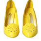 Dolce & Gabbana Yellow Crystal CINDERELLA Heels Pumps Shoes