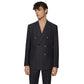 Dolce & Gabbana Blue Linen Suit