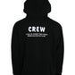 Balenciaga Black Cotton CREW Hooded Pullover Sweatshirt Sweater