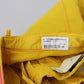 Dsquared² Yellow Cotton High Waist Baggy Women Hotpants Shorts