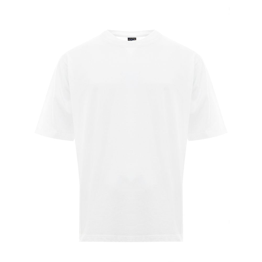 Paul & Shark Pristine White Cotton T-Shirt