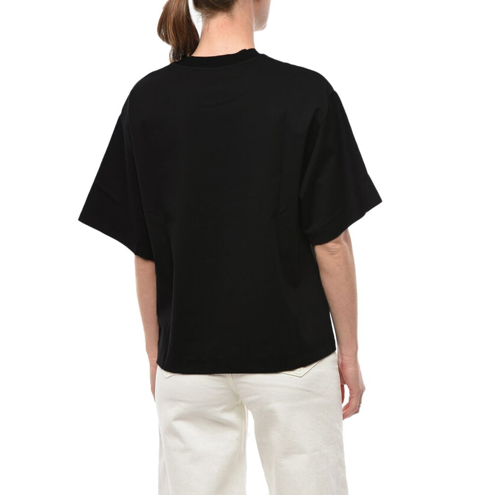 Dolce & Gabbana Black Cotton Tops & T-Shirt