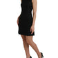 Dolce & Gabbana Black Sleeveless Bodycon A-line Mini Dress