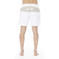 Iceberg White Polyester Men Swim Trunk