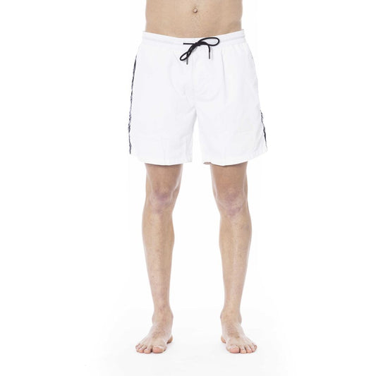 Iceberg White Polyester Men Swim Short