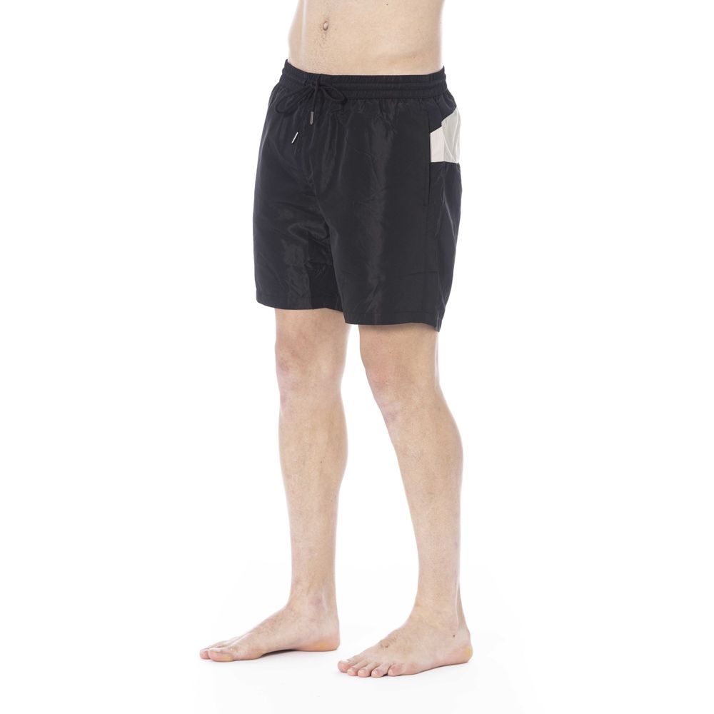 Iceberg Black Polyester Men Swimwear