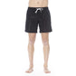 Iceberg Black Polyester Men Swim Shorts