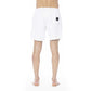 Iceberg White Polyester Men Swim Short