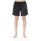 Trussardi Beachwear Black Polyester Men Swim Trunk