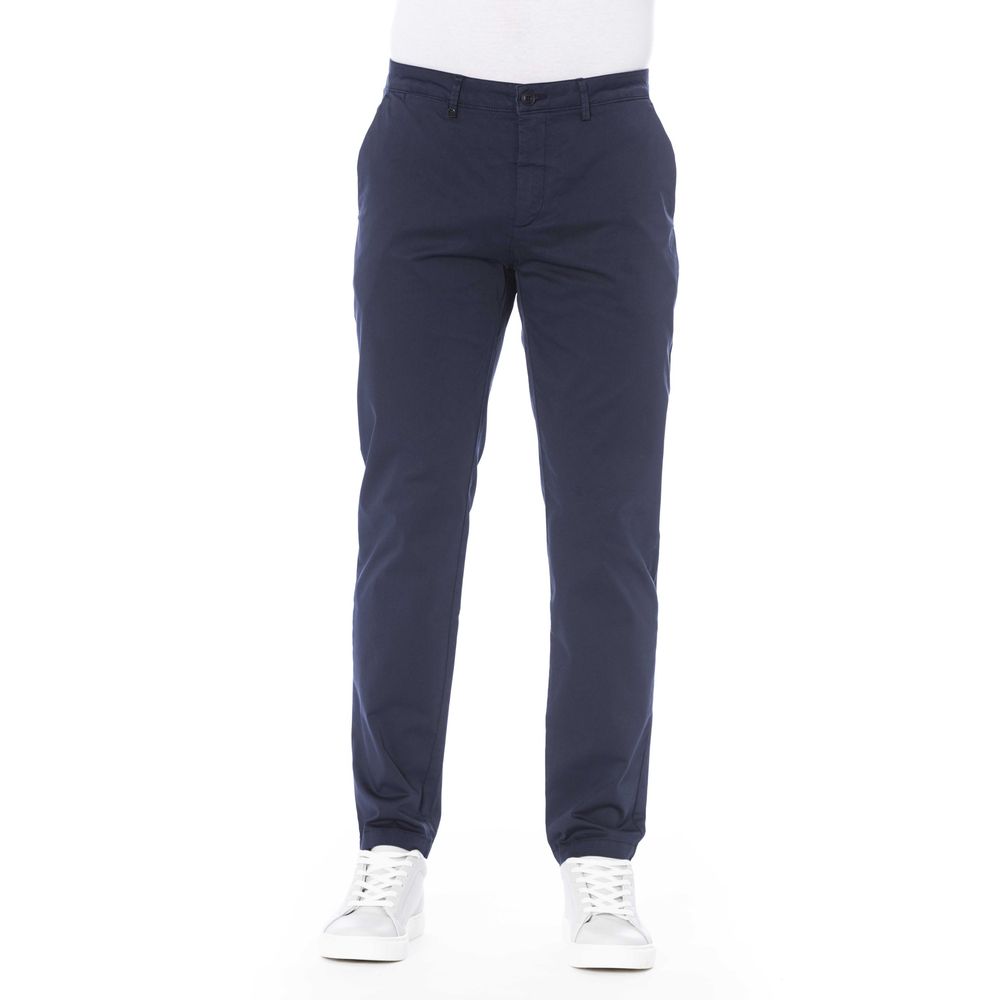 Distretto12 Blue Cotton Men Pants