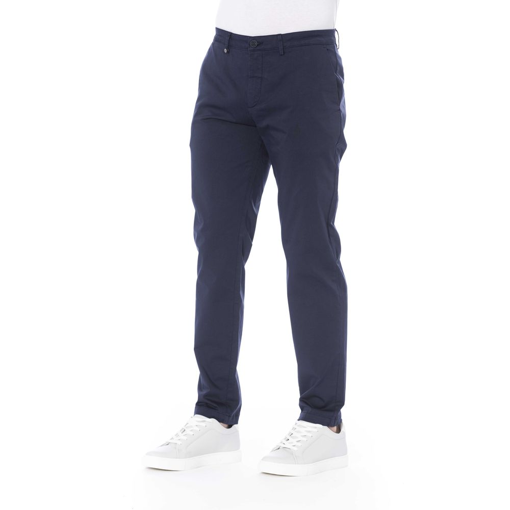 Distretto12 Blue Cotton Men Pants