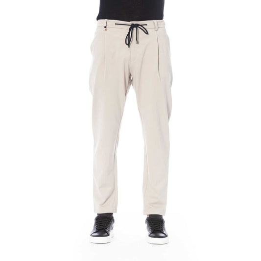 Distretto12 Beige Cotton Men Pant