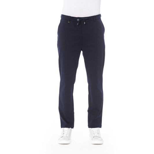 Distretto12 Blue Cotton Men Pant