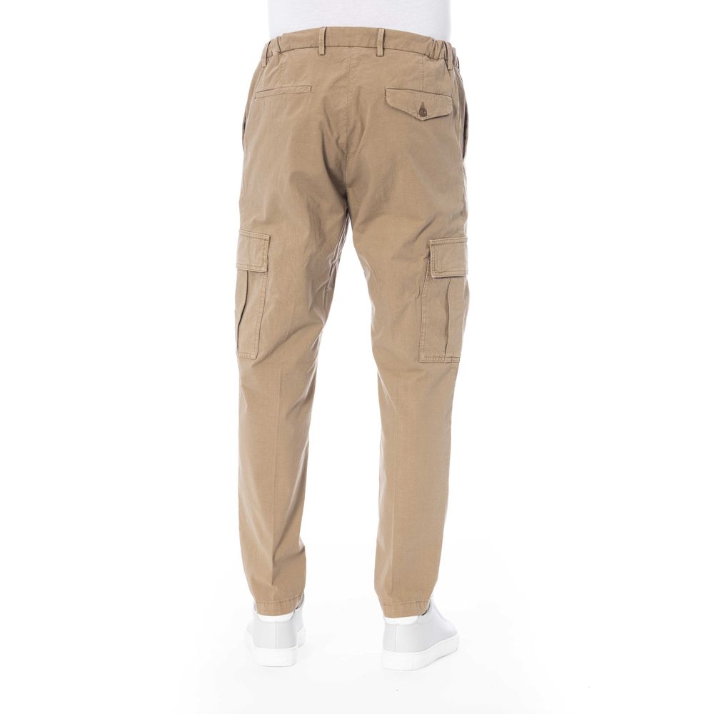 Distretto12 Beige Cotton Men Pants