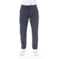 Distretto12 Blue Cotton Mens Trouser