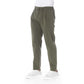 Distretto12 Green Cotton Men Pant