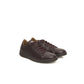 Cerruti 1881 Burgundy Leather Men Sneaker